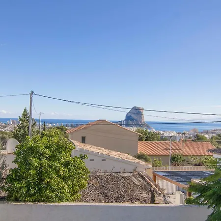 Tatil Evi Casa Con Vistas Al Mar En - Cucarres Calp